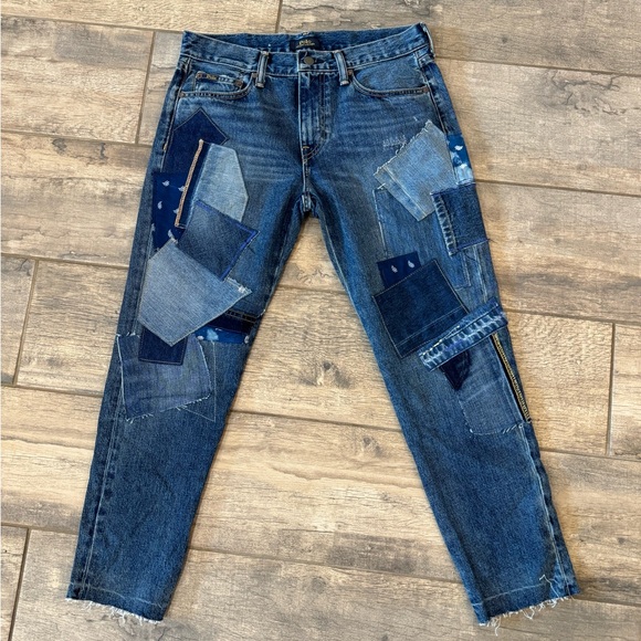 Denim - Polo Ralph Lauren the Avery boyfriend jeans patchwork